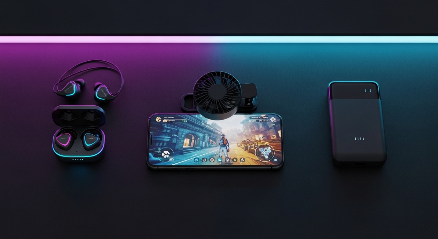 Essential accessories and cooling gear for competitive mobile games
